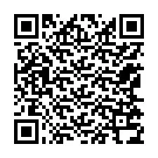 Código QR para número de telefone +12165734297