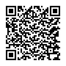 Código QR para número de teléfono +12165734299