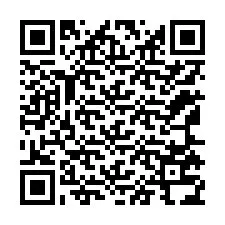 Código QR para número de teléfono +12165734301