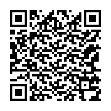 Código QR para número de teléfono +12165734435