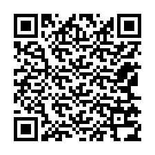 Código QR para número de teléfono +12165734437