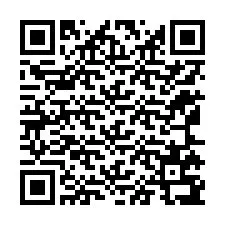 Código QR para número de telefone +12165797502