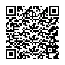 QR код за телефонен номер +12165818678