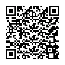 Codice QR per il numero di telefono +12165840409