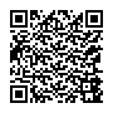 Codice QR per il numero di telefono +12165841818