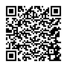 QR Code สำหรับหมายเลขโทรศัพท์ +12165842587