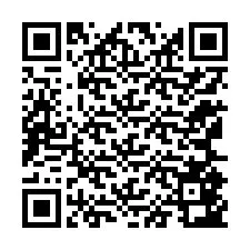 Kod QR dla numeru telefonu +12165843736