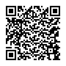 QR Code pour le numéro de téléphone +12165844543