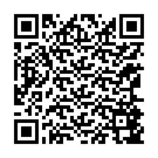 Código QR para número de telefone +12165847642