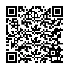 Kode QR untuk nomor Telepon +12165863462