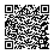 Kode QR untuk nomor Telepon +12165863470