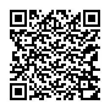 Código QR para número de telefone +12166210620