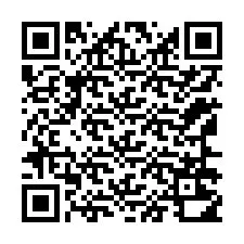 Código QR para número de teléfono +12166210911