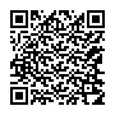 Código QR para número de telefone +12166214269