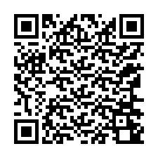 QR Code สำหรับหมายเลขโทรศัพท์ +12166240348