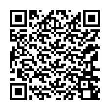 QR код за телефонен номер +12166240350