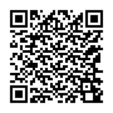 QR Code สำหรับหมายเลขโทรศัพท์ +12166240464