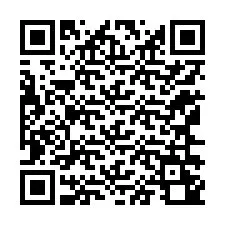 Código QR para número de telefone +12166240472