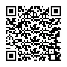 Codice QR per il numero di telefono +12166240484