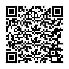 QR код за телефонен номер +12166240962