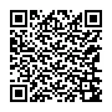 Kode QR untuk nomor Telepon +12166242094