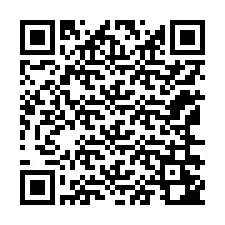 QR код за телефонен номер +12166242095