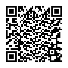 Código QR para número de teléfono +12166242100