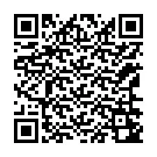 QR код за телефонен номер +12166242441