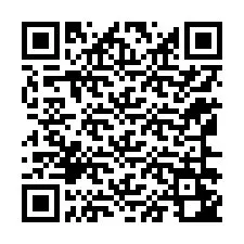 QR-Code für Telefonnummer +12166242442