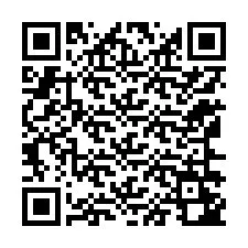 Kode QR untuk nomor Telepon +12166242446