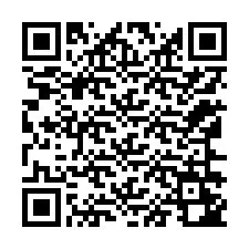 Código QR para número de telefone +12166242449