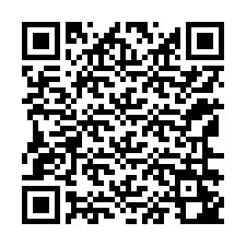 QR-код для номера телефона +12166242450