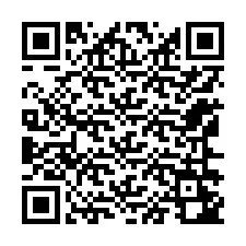 QR-код для номера телефона +12166242457