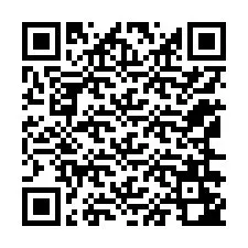 QR-koodi puhelinnumerolle +12166242593