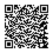 QR Code สำหรับหมายเลขโทรศัพท์ +12166242913