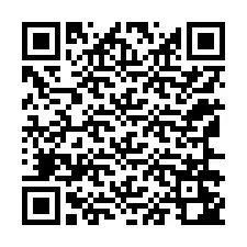 Kode QR untuk nomor Telepon +12166242914