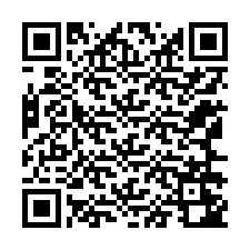 Código QR para número de teléfono +12166242923