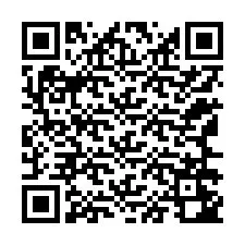 Código QR para número de telefone +12166242924