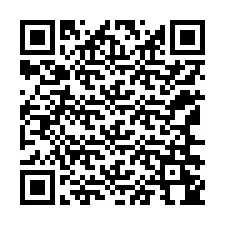 QR код за телефонен номер +12166244260