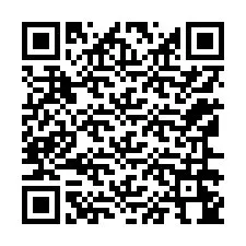 QR-koodi puhelinnumerolle +12166244859