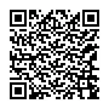 Codice QR per il numero di telefono +12166244860