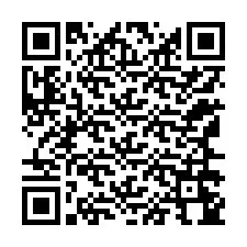 QR-код для номера телефона +12166244864