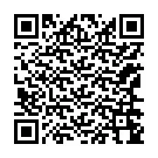 QR код за телефонен номер +12166244865