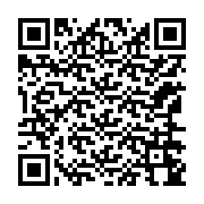 QR-koodi puhelinnumerolle +12166244885