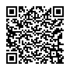 Código QR para número de teléfono +12166245410