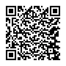 QR Code pour le numéro de téléphone +12166247737