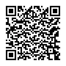 Codice QR per il numero di telefono +12166248455