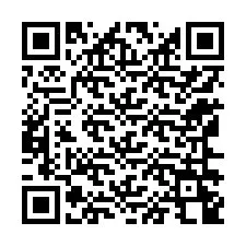 QR Code สำหรับหมายเลขโทรศัพท์ +12166248456