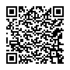 Código QR para número de teléfono +12166248457