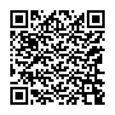 Kode QR untuk nomor Telepon +12166248458